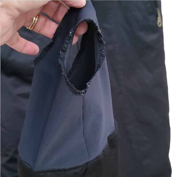 VINTAGE 80's METROPOLIS COULOIR Black High Waisted Stirrup Ski Pants S 4 Aviator - Picture 10 of 16